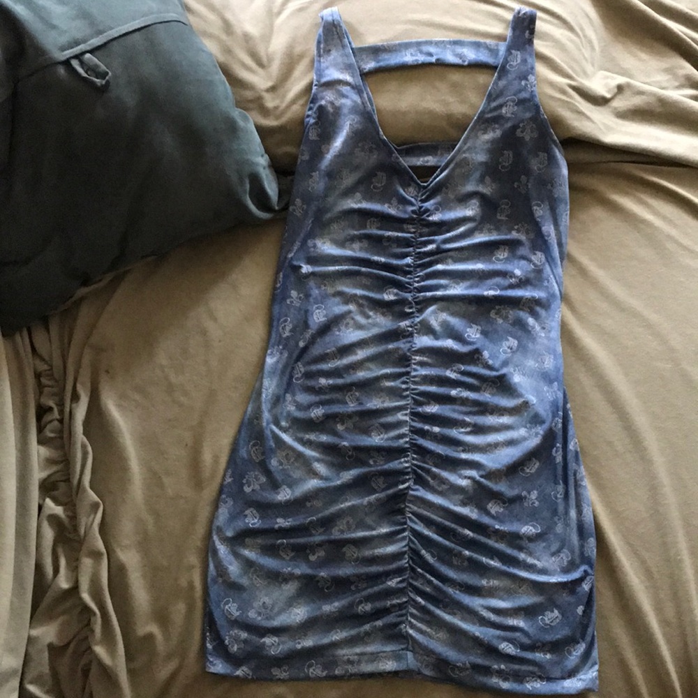 Blue dress